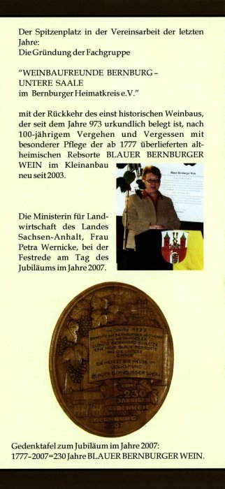 Infoblatt 'Bernburger Heimatkreis e.V.' Seite 5